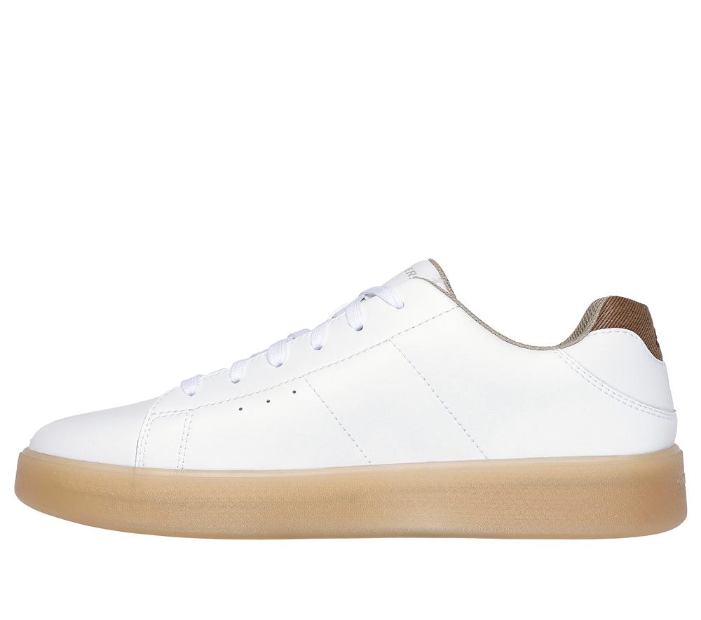 Men Skechers Relaxed Fit: Verloma - Conlan Lace Up White  USA |  4017-SLHAJ
