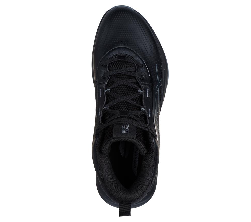 Men Skechers SKX LEAGUE Sneakers Black  USA |  0435-SHCDZ