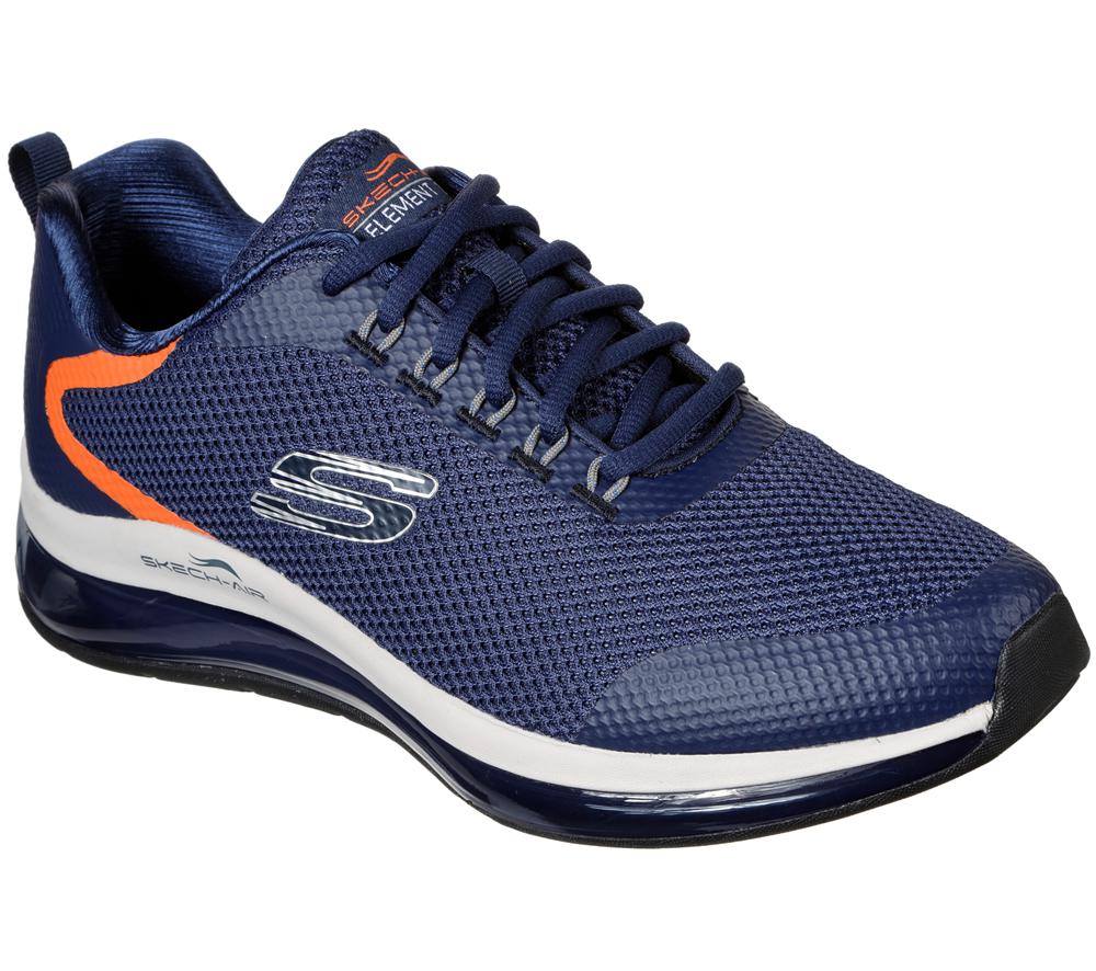 Men Skechers Skech-Air Element 2.0 - Lomarc Lace Up Navy  USA |  1695-RVXEJ