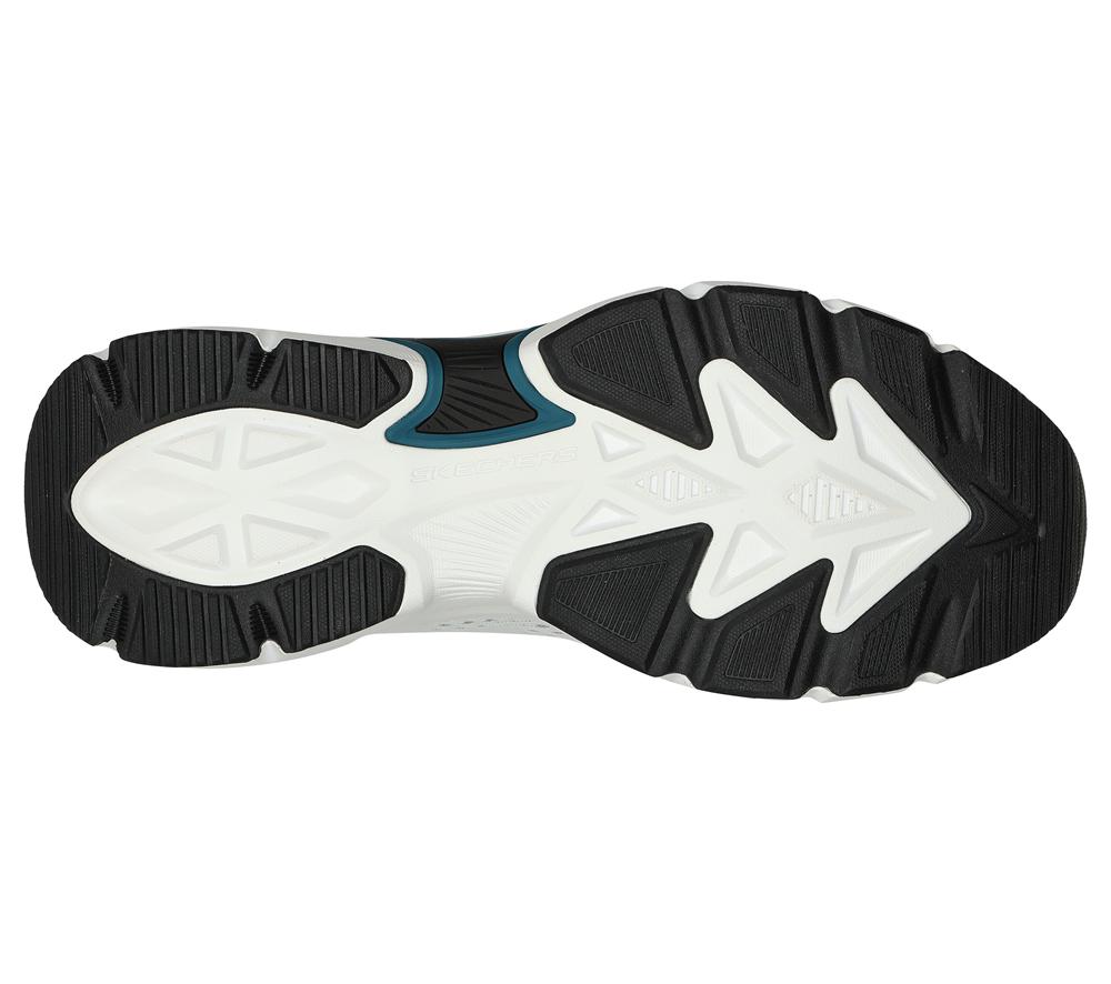Men Skechers Skech-Air Ventura Slip On Shoes White / Black  USA |  3201-CUFDS