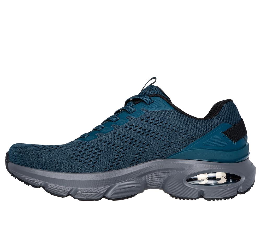 Men Skechers Skech-Air Ventura Slip On Shoes Teal / Black  USA |  5273-YOLTI