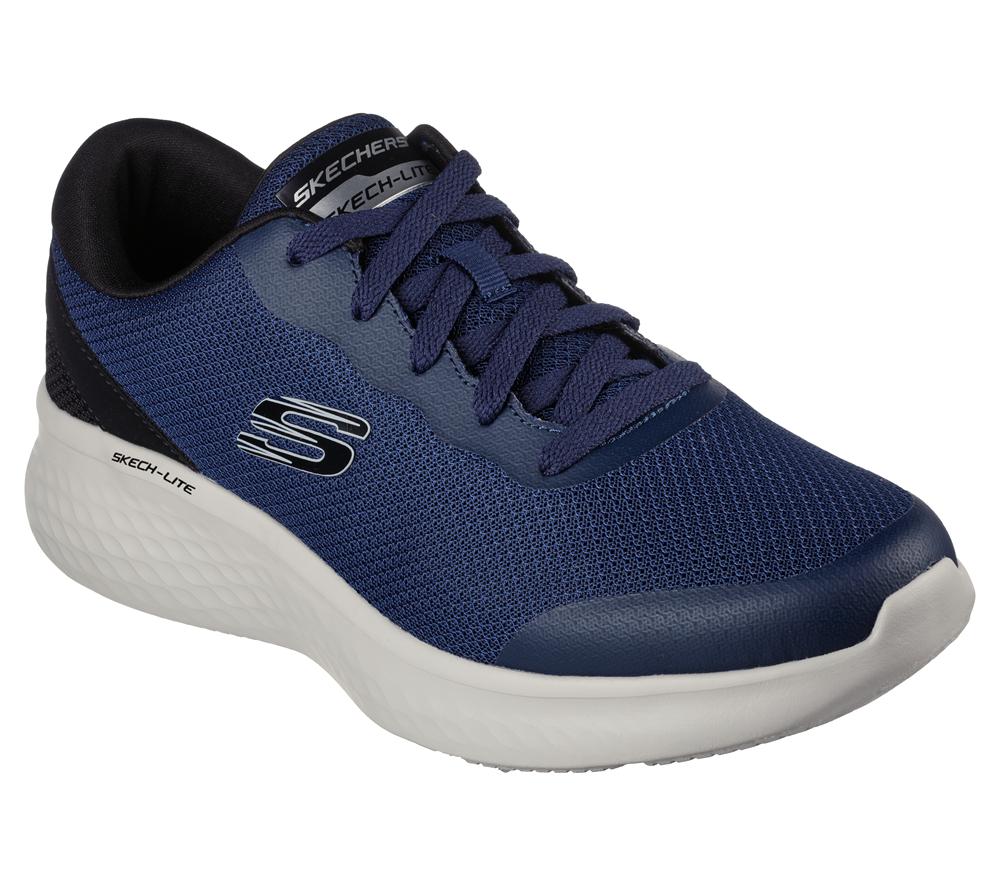Men Skechers Skech-Lite Pro - Clear Rush Lace Up Navy / Black  USA |  6419-VXETI