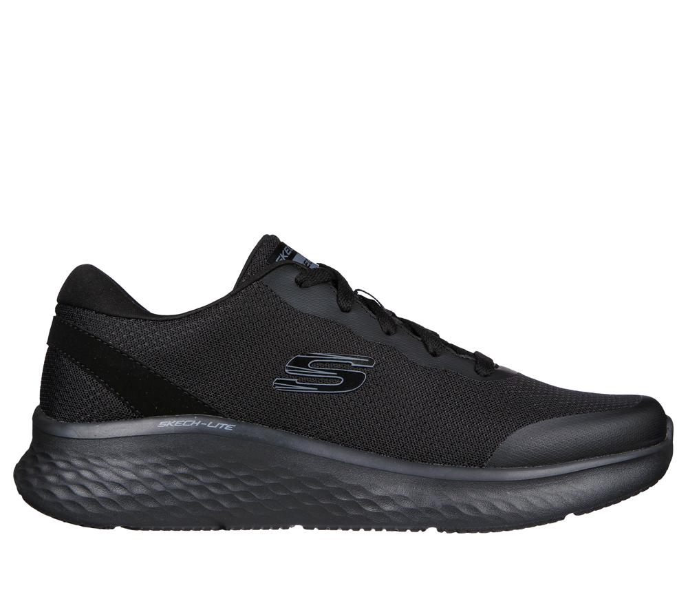 Men Skechers Skech-Lite Pro - Clear Rush Lace Up Black  USA |  3719-KIHWO