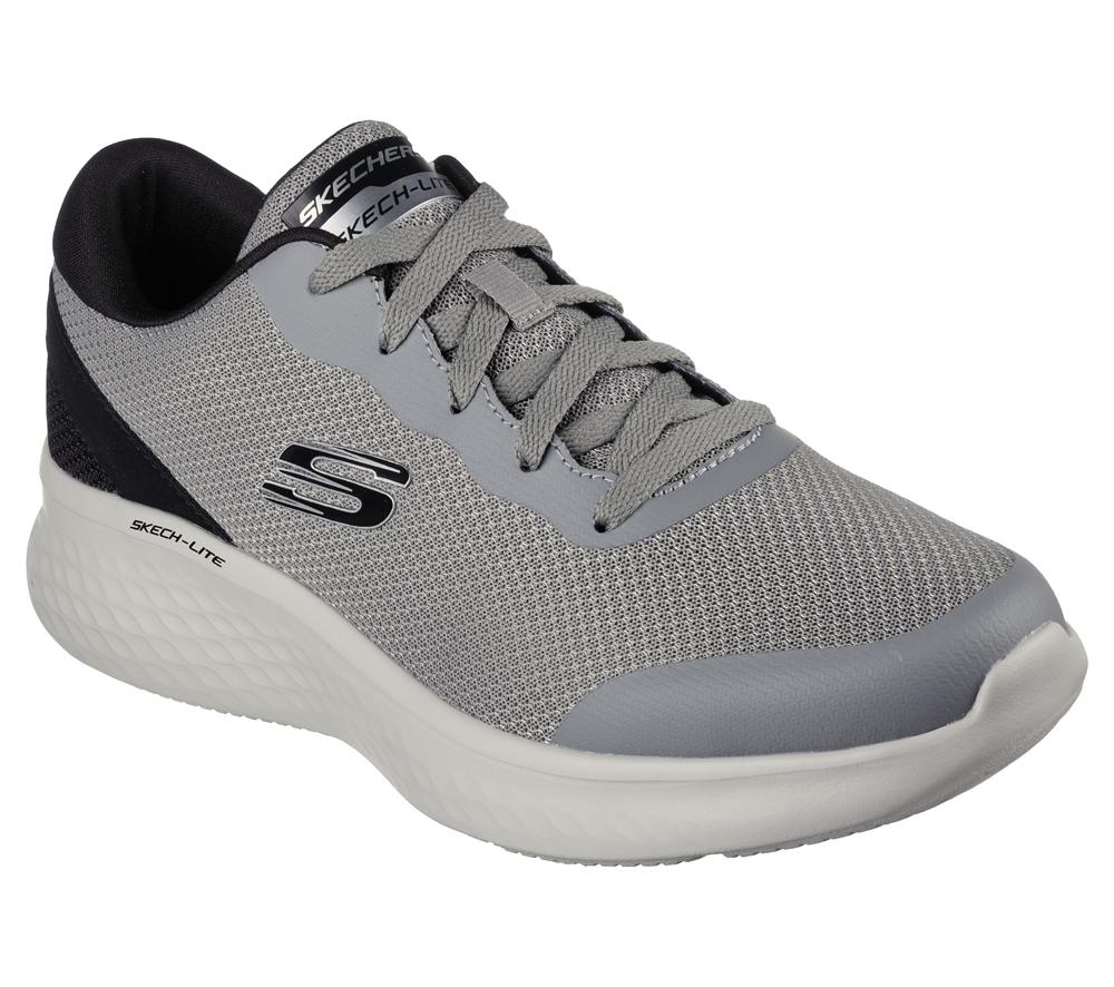 Men Skechers Skech-Lite Pro - Clear Rush Sneakers Grey / Black  USA |  5423-KPJBA
