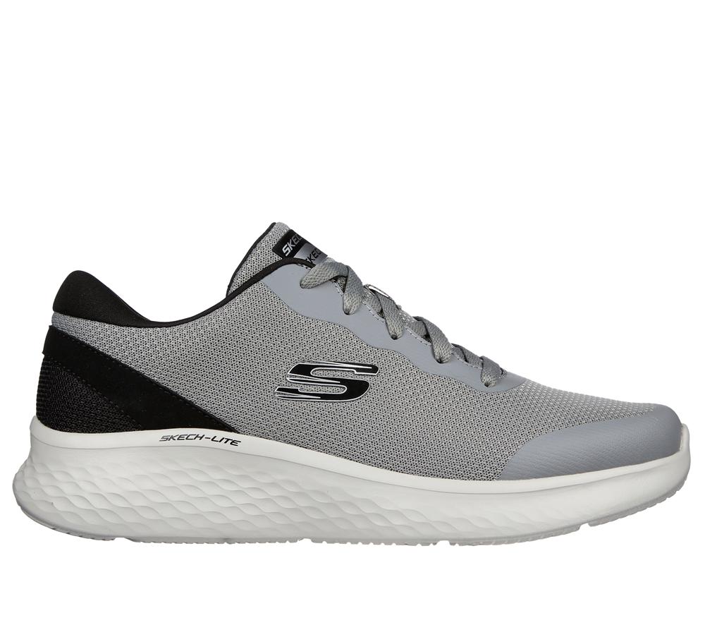 Men Skechers Skech-Lite Pro - Clear Rush Sneakers Grey / Black  USA |  5423-KPJBA