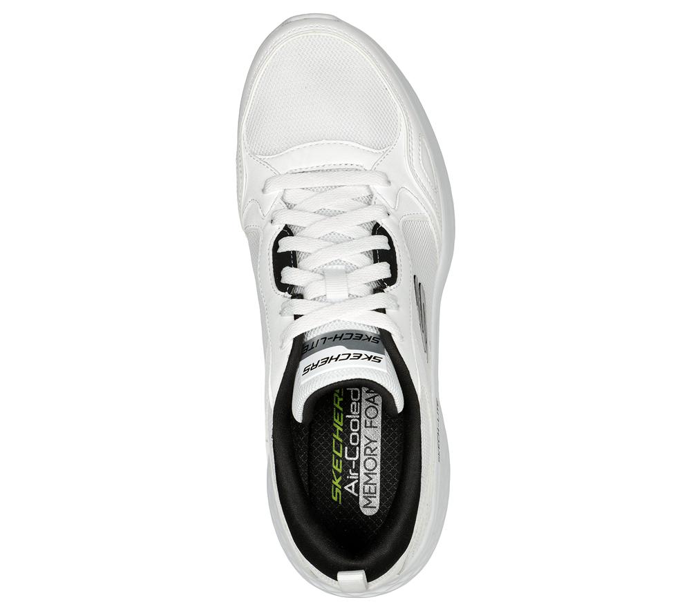 Men Skechers Skech-Lite Pro - Fair View Sneakers White / Black  USA |  9607-JMGTC