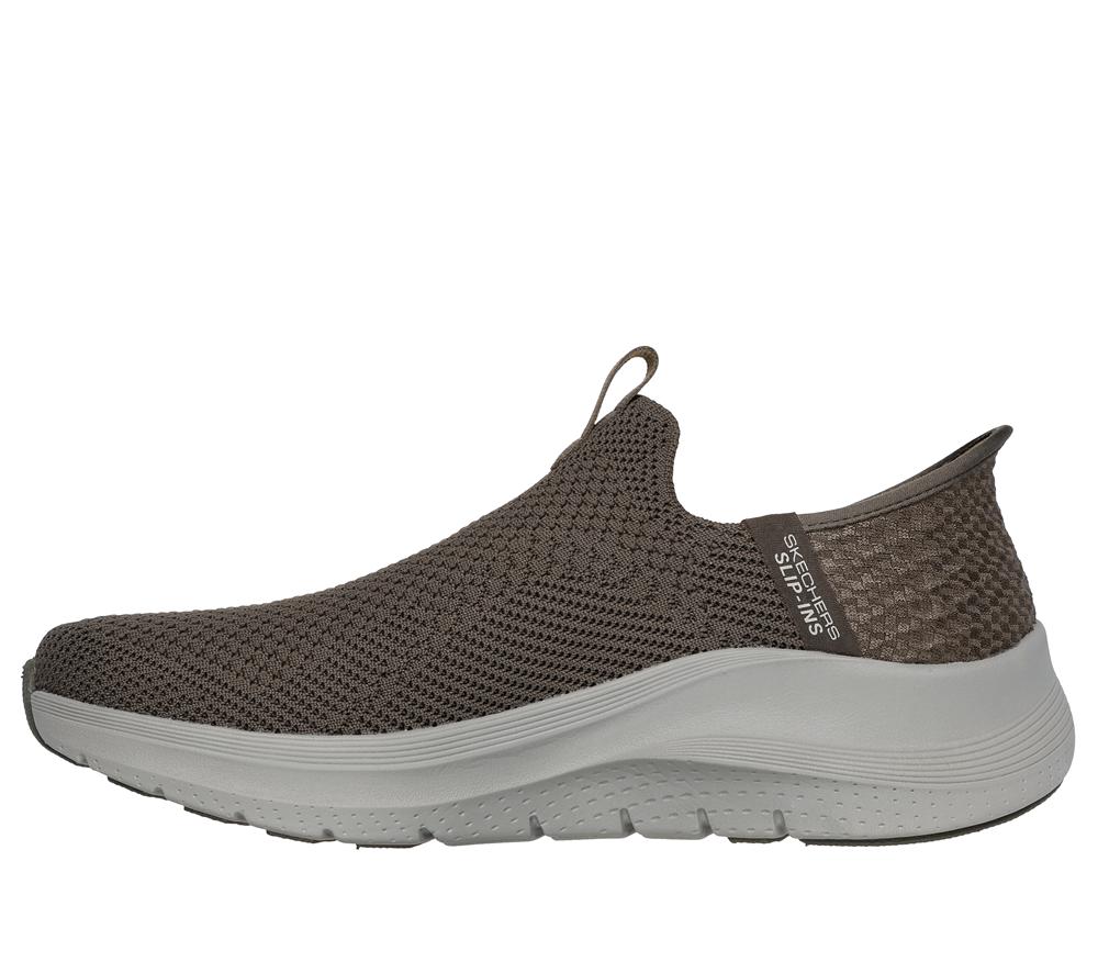 Men Skechers Slip-ins: Arch Fit 2.0 - Crayn Sneakers Olive  USA |  8905-CHZRJ
