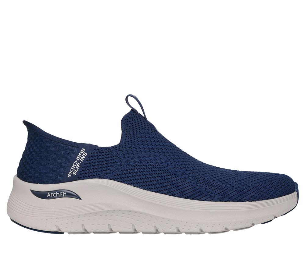 Men Skechers Slip-ins: Arch Fit 2.0 - Crayn Slip On Shoes Navy  USA |  3946-GAHME