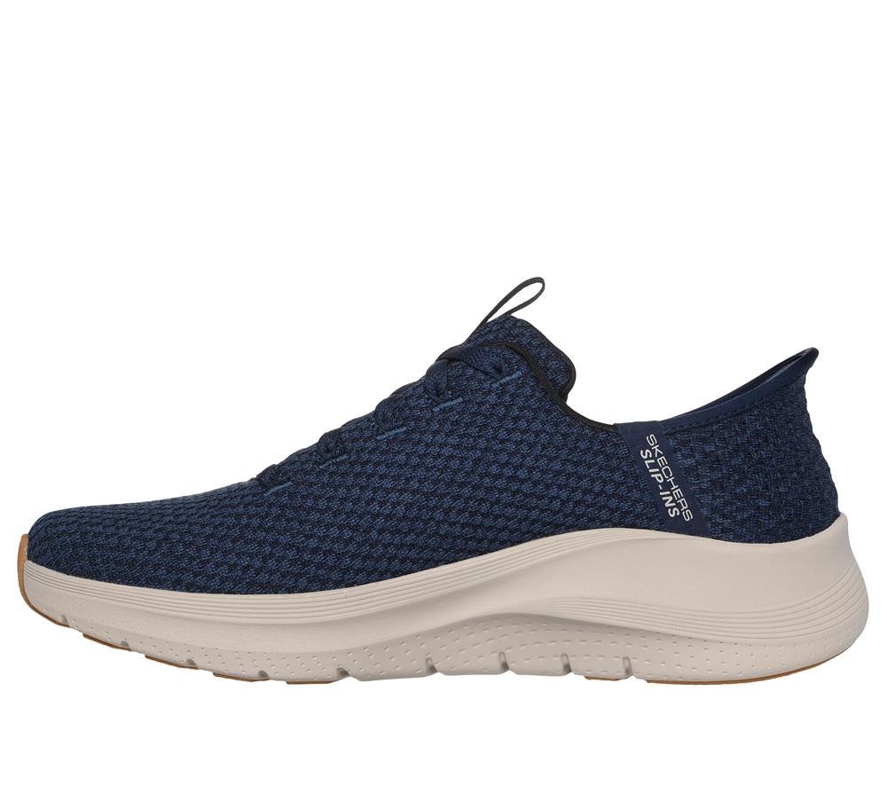 Men Skechers Slip-ins: Arch Fit 2.0 - Look Ahead Lace Up Navy  USA |  7519-RPITU
