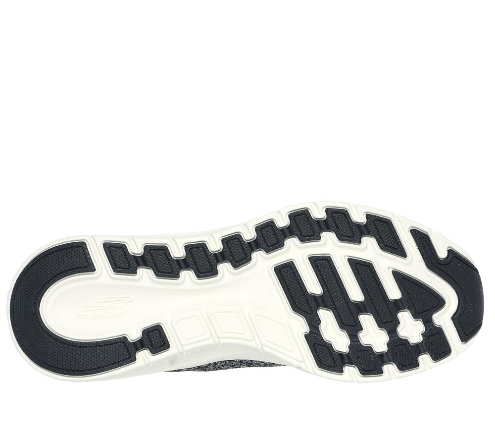 Men Skechers Slip-ins: Arch Fit 2.0 - Look Ahead Hands Free Slip Ins White / Black  USA |  6237-MVQKR