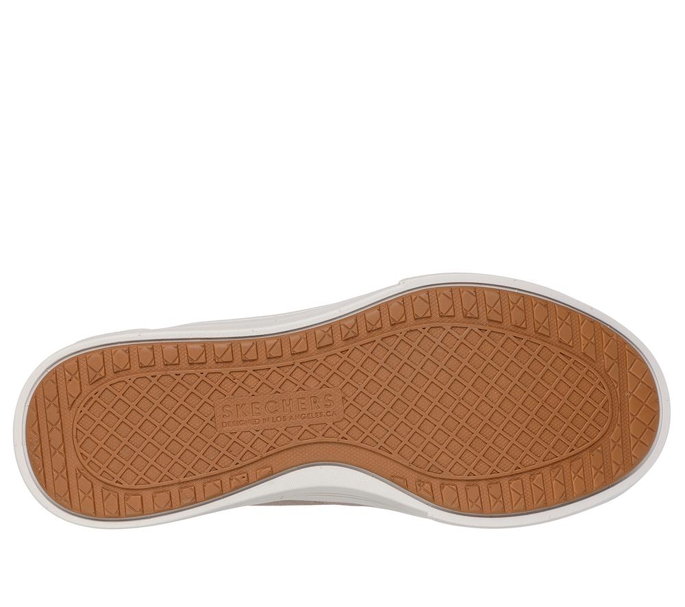 Men Skechers Slip-ins: Arch Fit Arcade - Good 2 See Ya Hands Free Slip Ins Natural White  USA |  1967-ITZHS
