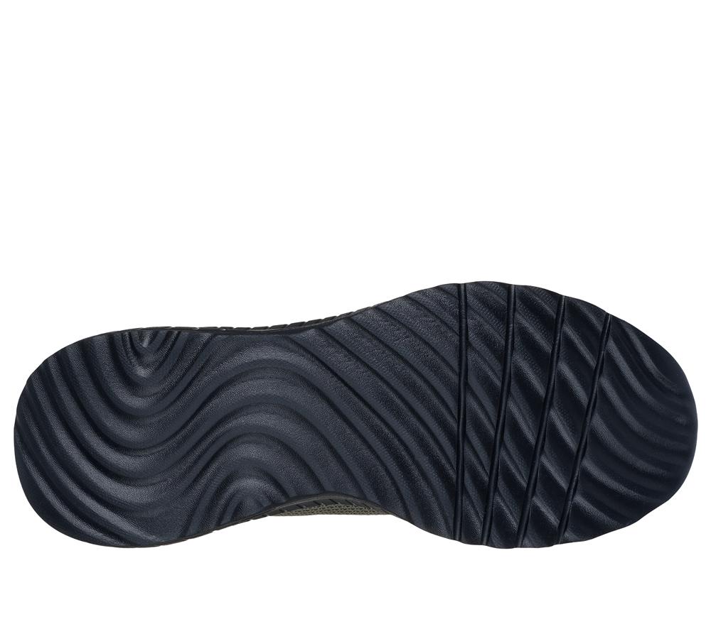 Men Skechers Slip-ins: BOBS Sport Squad Chaos Slip On Shoes Olive  USA |  4207-SNWHK