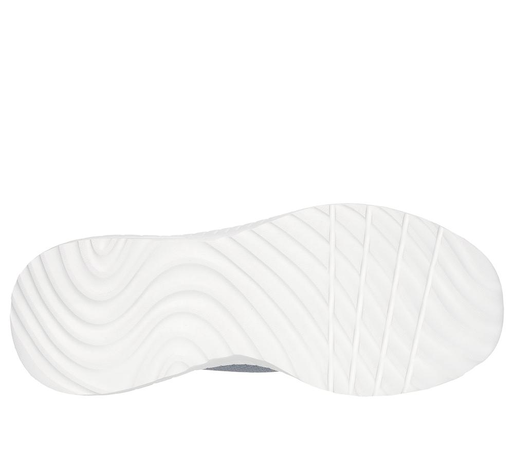 Men Skechers Slip-ins: BOBS Sport Squad Chaos Slip On Shoes Grey  USA |  7864-KBNIU