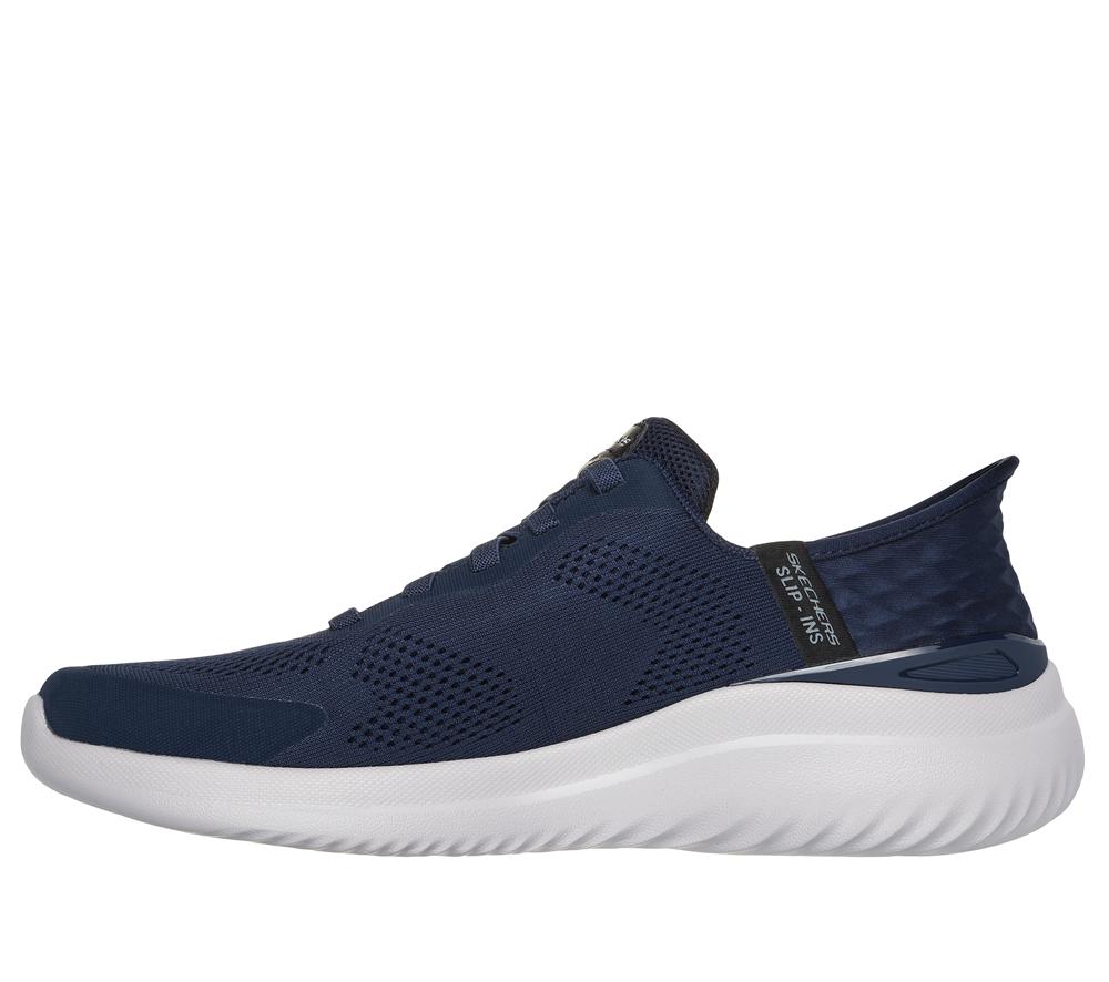 Men Skechers Slip-ins: Bounder 2.0 - Emerged Slip On Shoes Navy  USA |  1654-BNPKX