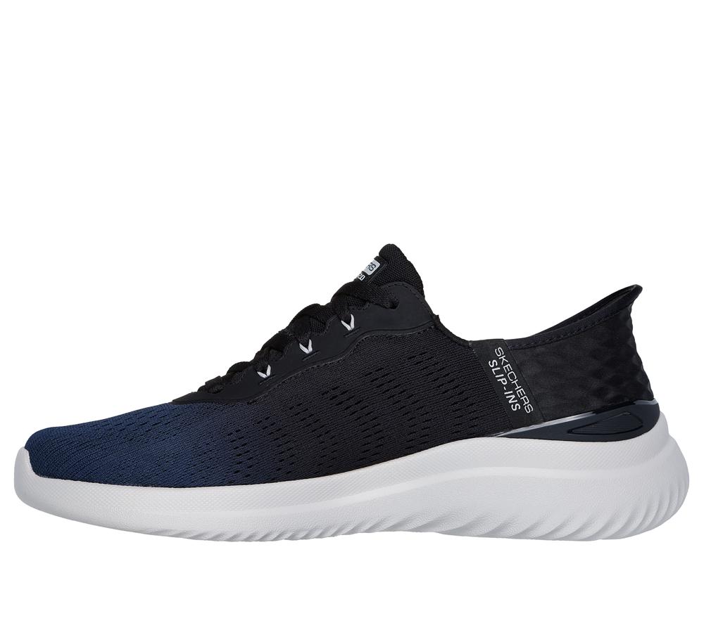 Men Skechers Slip-ins: Bounder 2.0 - Tellem Slip On Shoes Navy / Black  USA |  8670-APFOR