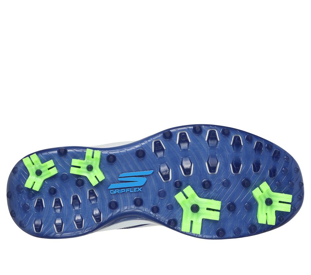 Men Skechers Slip-ins: GO GOLF Blade GF - Slip-ins Sneakers White / Navy  USA |  4698-HSVGR