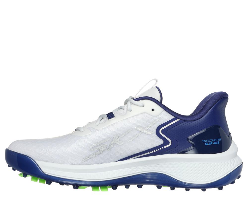 Men Skechers Slip-ins: GO GOLF Blade GF - Slip-ins Sneakers White / Navy  USA |  4698-HSVGR