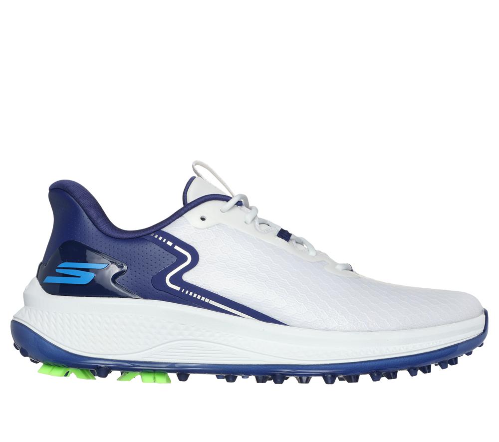 Men Skechers Slip-ins: GO GOLF Blade GF - Slip-ins Sneakers White / Navy  USA |  4698-HSVGR