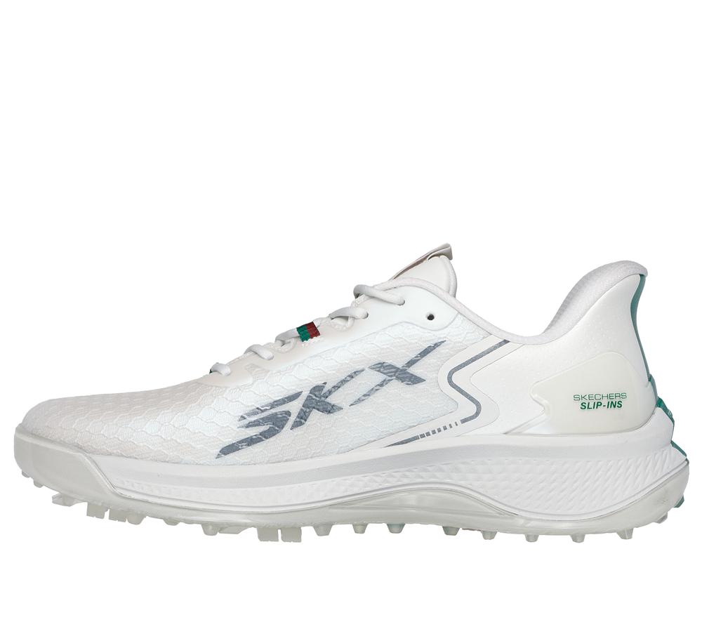 Men Skechers Slip-ins: GO GOLF Blade GF - Slip-ins Hands Free Slip Ins Natural White  USA |  6405-ZVFUC