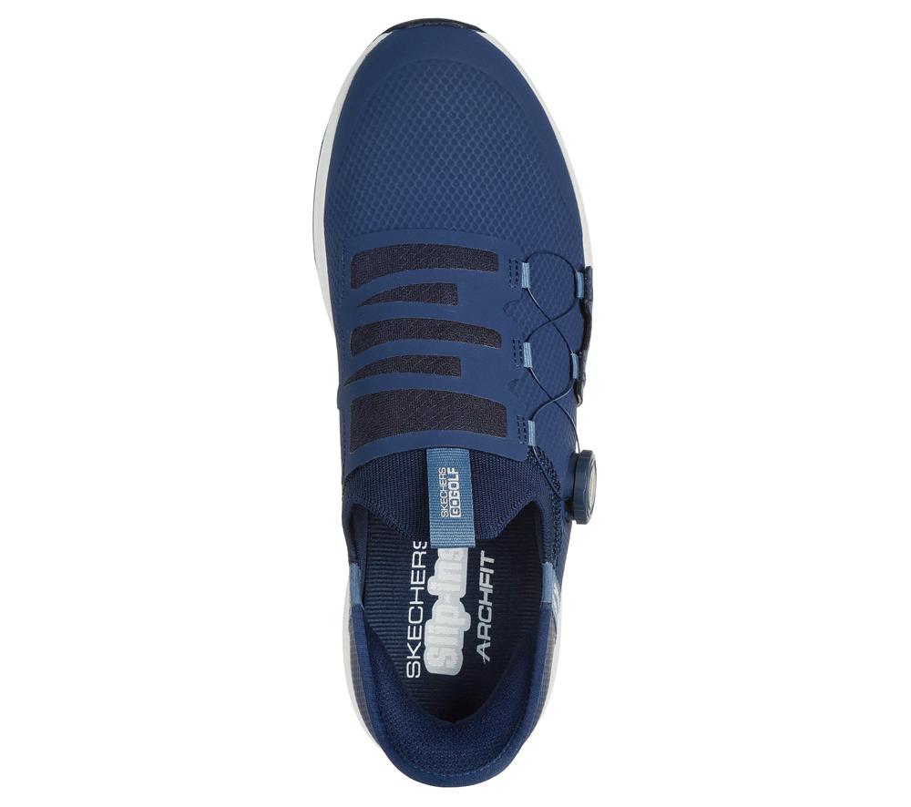 Men Skechers Slip-ins: GO GOLF Elite 5 - Slip 'In Hands Free Slip Ins Navy  USA |  6412-LFUZI