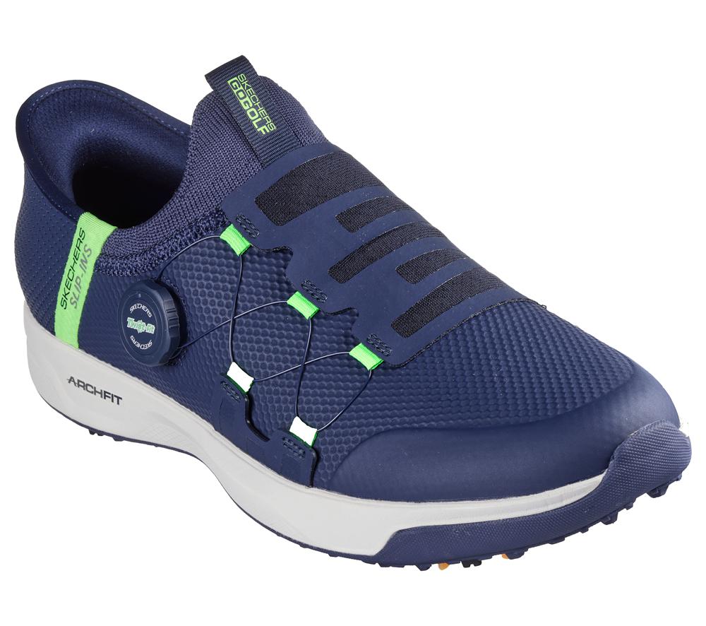 Men Skechers Slip-ins: GO GOLF Elite Vortex Slip On Shoes Navy  USA |  9615-EIWHQ
