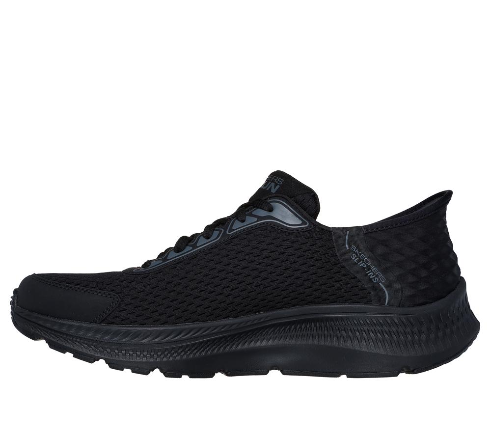 Men Skechers Slip-ins: GO RUN Consistent - Empowered Slip On Shoes Black  USA |  0283-HGONE