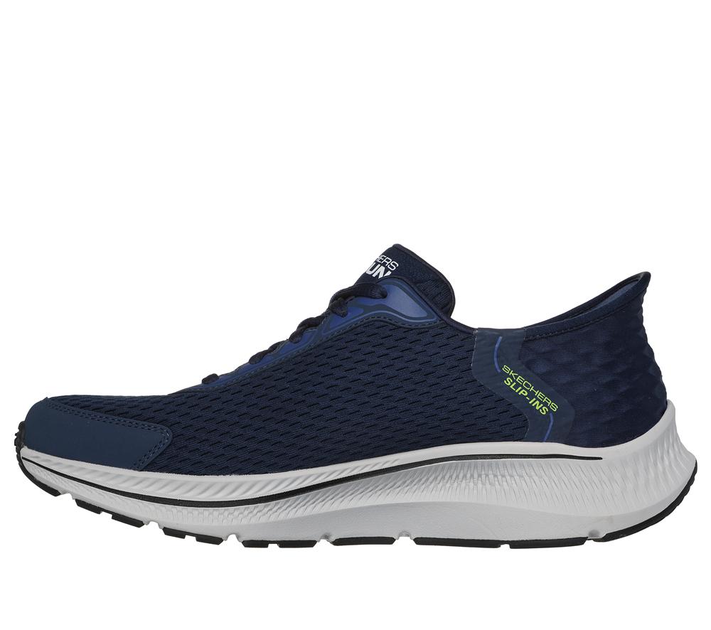 Men Skechers Slip-ins: GO RUN Consistent - Empowered Hands Free Slip Ins Navy  USA |  1476-NLWFA