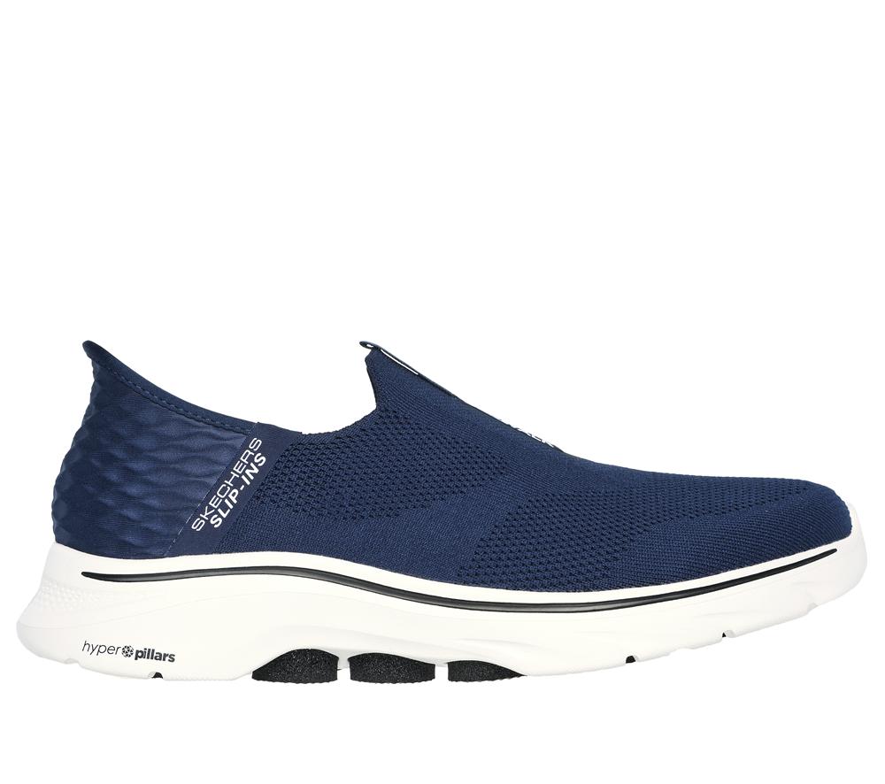 Men Skechers Slip-ins: GO WALK 7 - Easy On 2 Sneakers Navy  USA |  1928-OKHDC