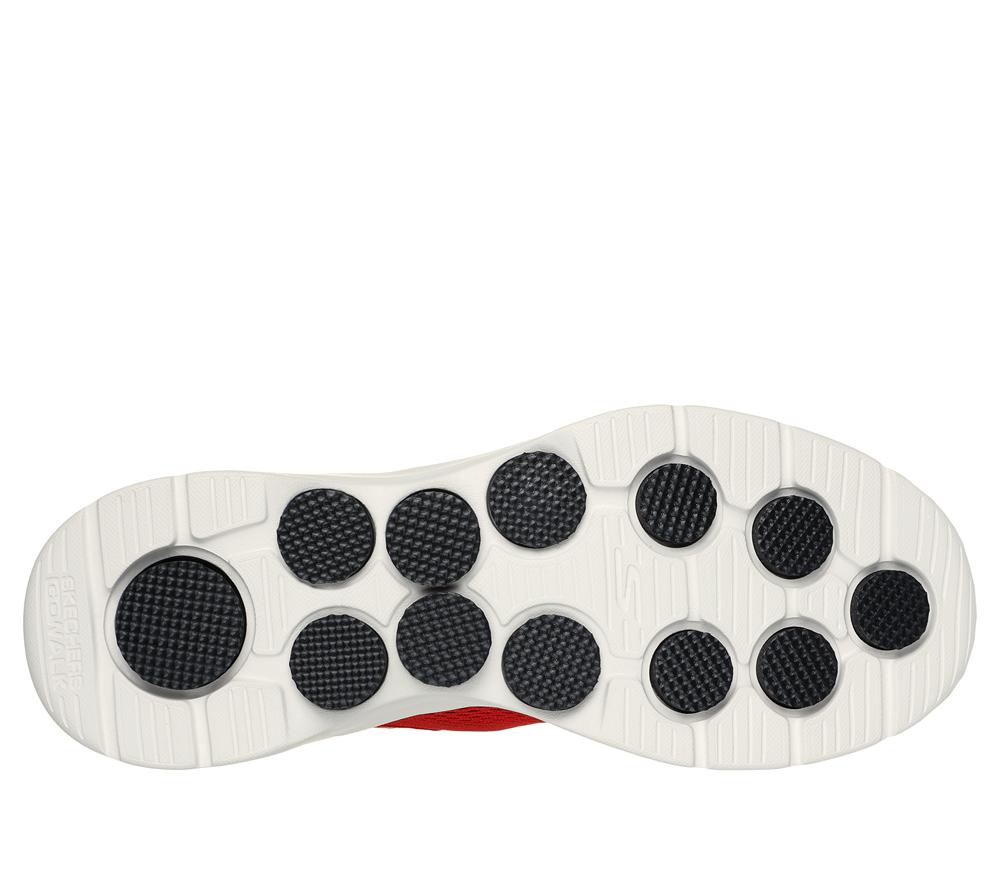Men Skechers Slip-ins: GO WALK 7 - Valin Hands Free Slip Ins Red / Black  USA |  2841-UBJEL