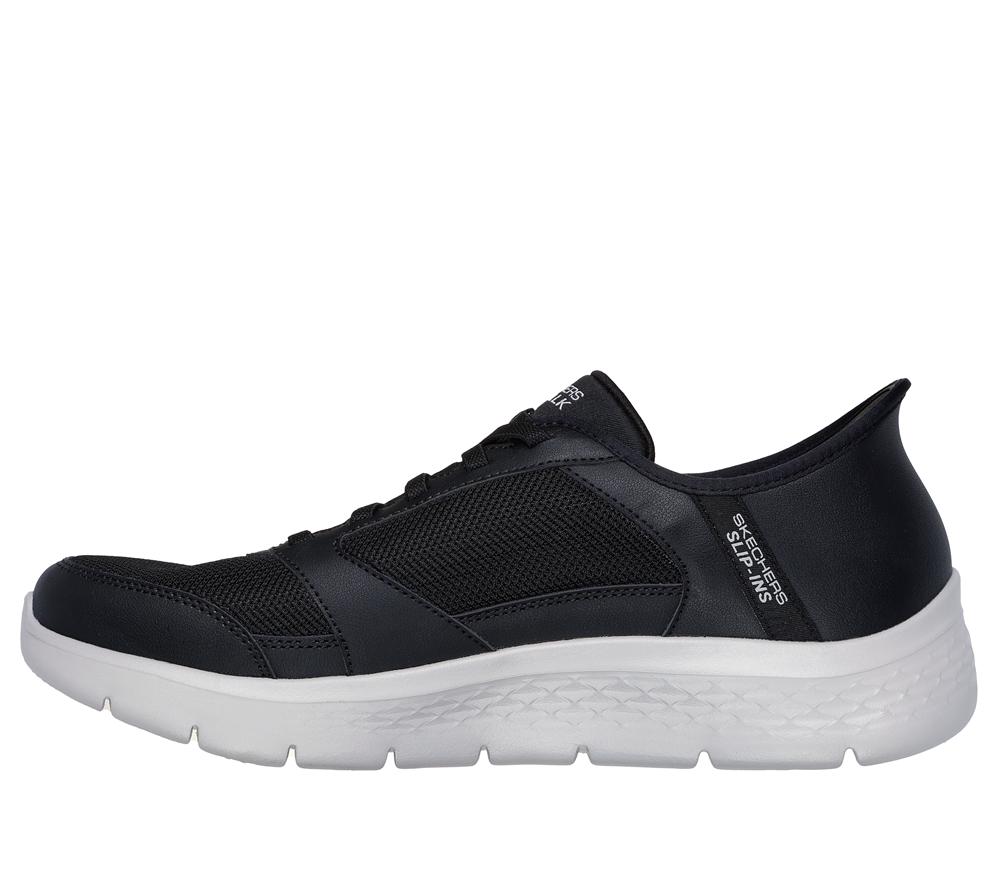 Men Skechers Slip-ins: GO WALK Flex - Anza Sneakers Black / Grey  USA |  4602-HGIKV