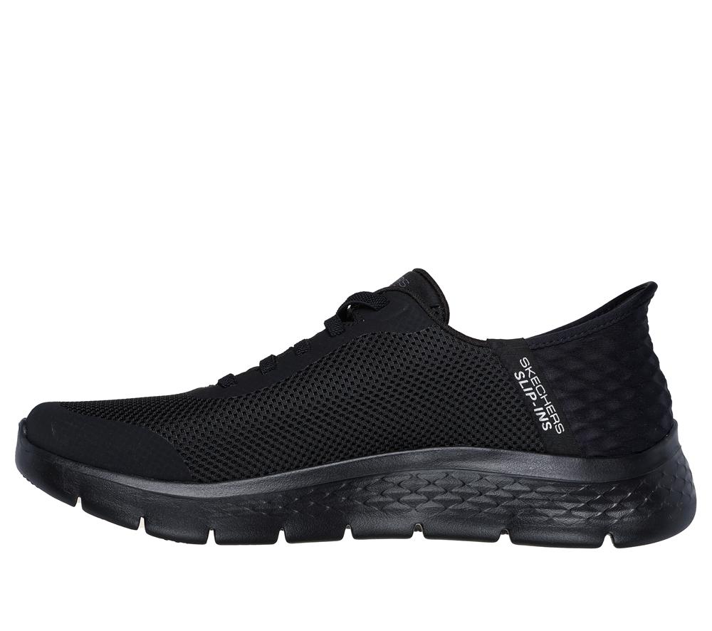 Men Skechers Slip-ins: GO WALK Flex - Hands Up Sneakers Black  USA |  4912-EZPRY