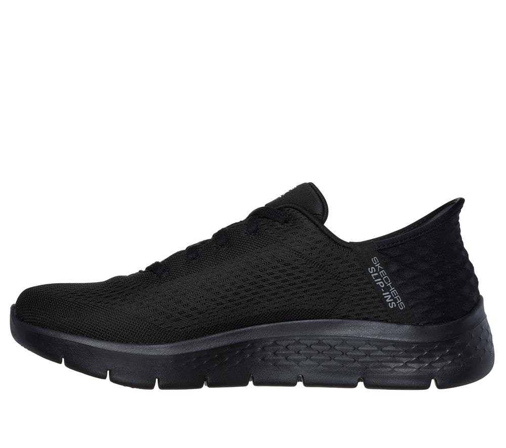 Men Skechers Slip-ins: GO WALK Flex - New World Sneakers Black  USA |  9504-VZHRN