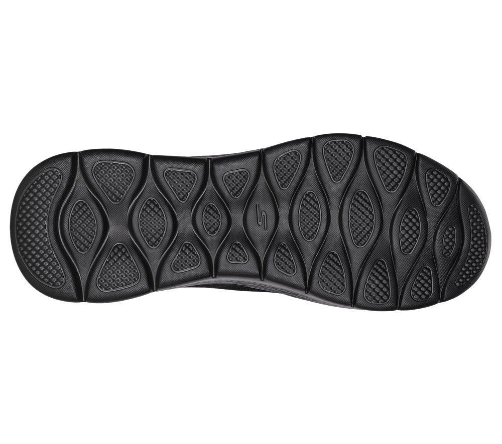 Men Skechers Slip-ins: GO WALK Flex - No Hands Slip On Shoes Black  USA |  0168-SHMIO