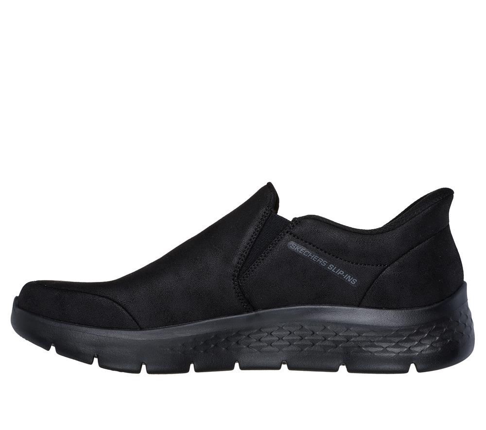 Men Skechers Slip-ins: GO WALK Flex - Ray Sneakers Black  USA |  3640-DVBJC