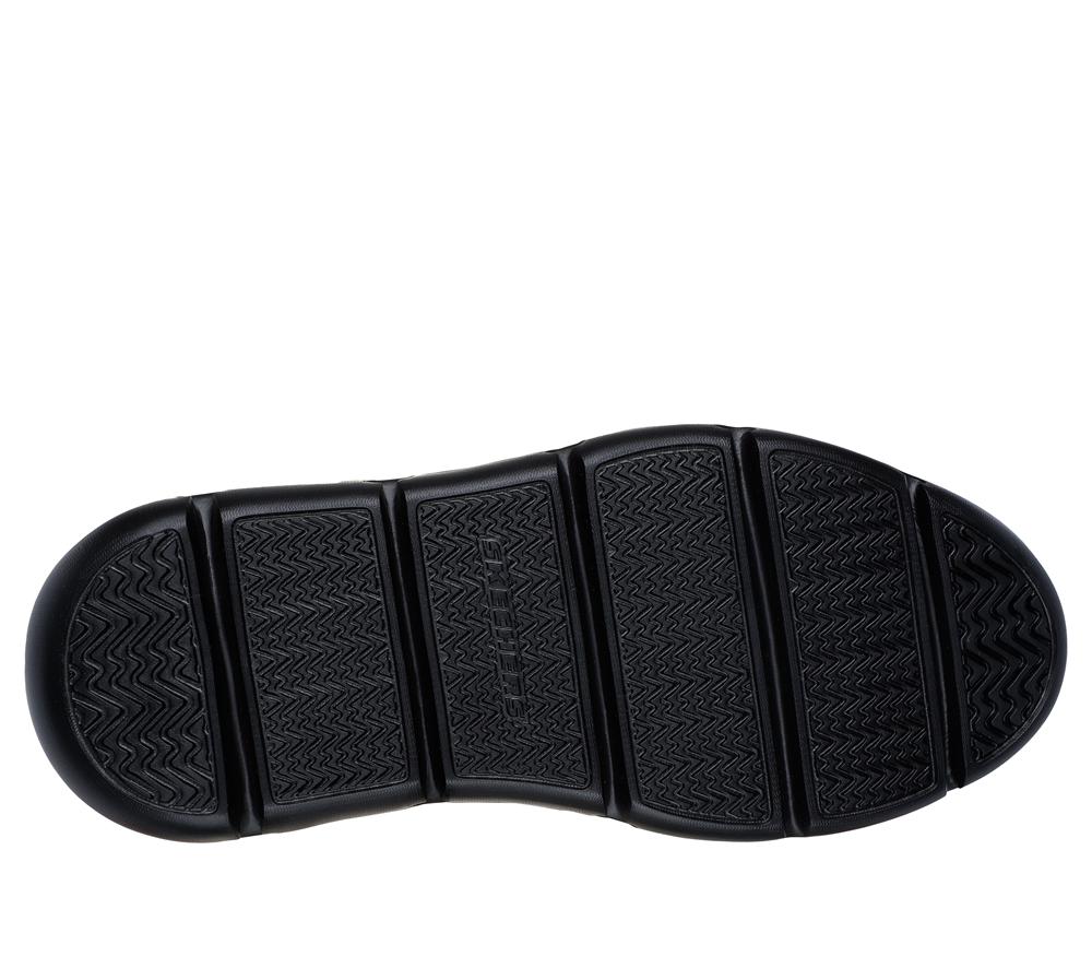 Men Skechers Slip-ins: Garza - Dorado Hands Free Slip Ins Black  USA |  8294-QCUAV