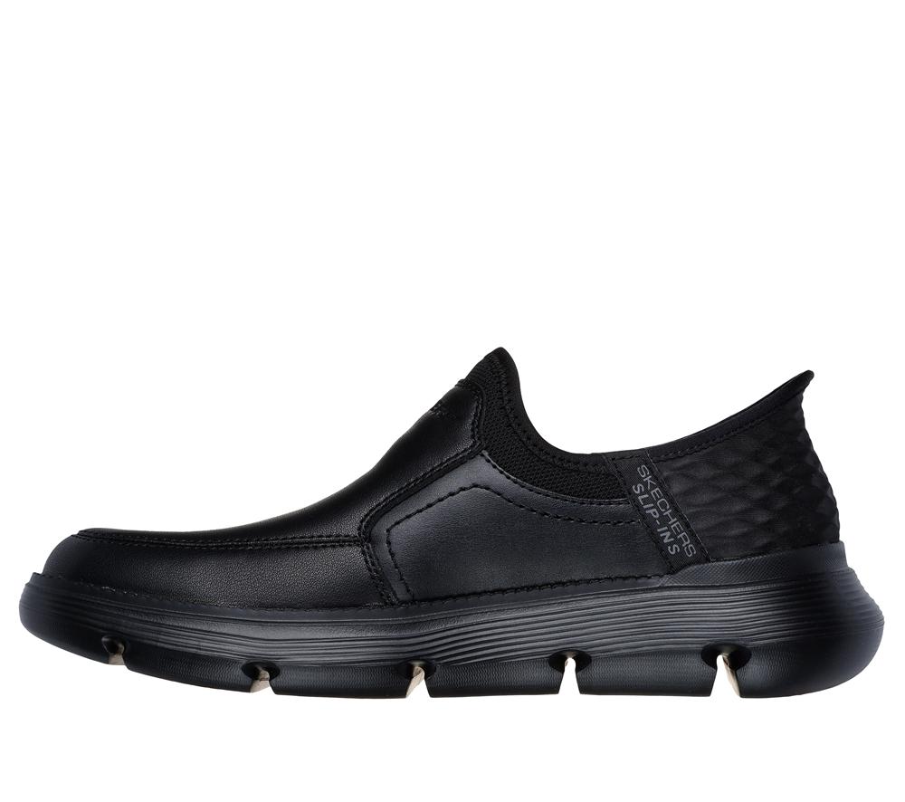 Men Skechers Slip-ins: Garza - Dorado Hands Free Slip Ins Black  USA |  8294-QCUAV