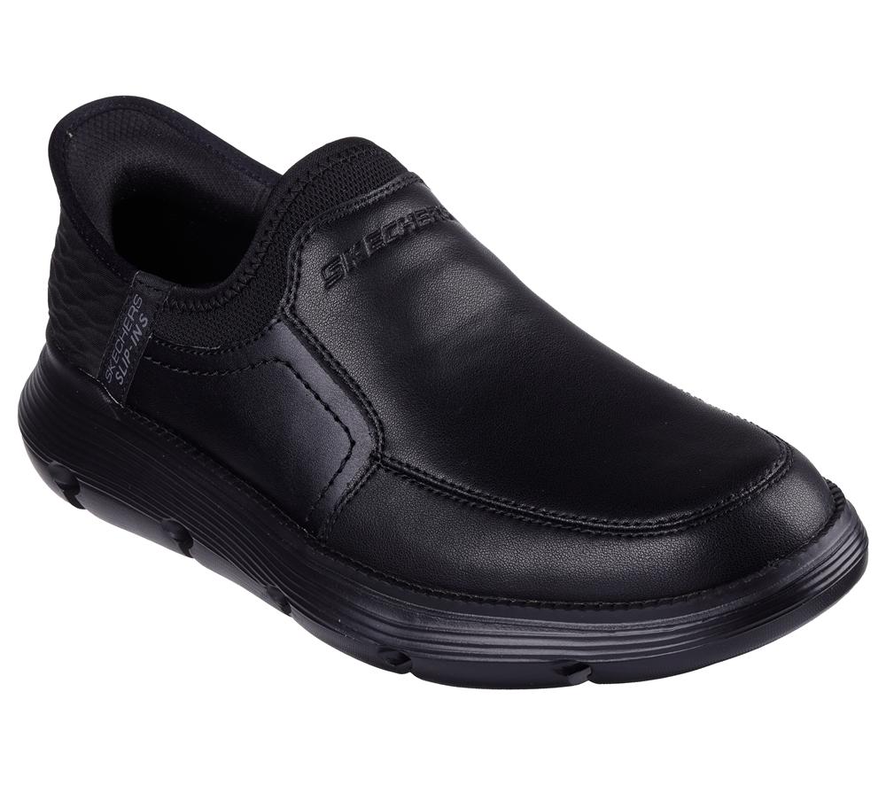 Men Skechers Slip-ins: Garza - Dorado Hands Free Slip Ins Black  USA |  8294-QCUAV