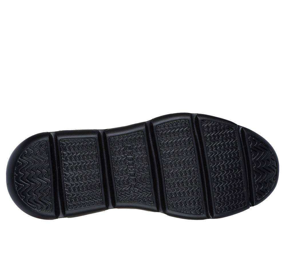 Men Skechers Slip-ins: Garza - Duran Smart Shoes Dark Brown  USA |  4856-HJSXZ