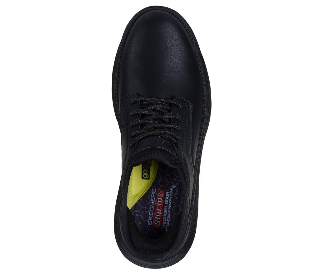 Men Skechers Slip-ins: Garza - Gervin Slip On Shoes Black  USA |  2937-KWLUT