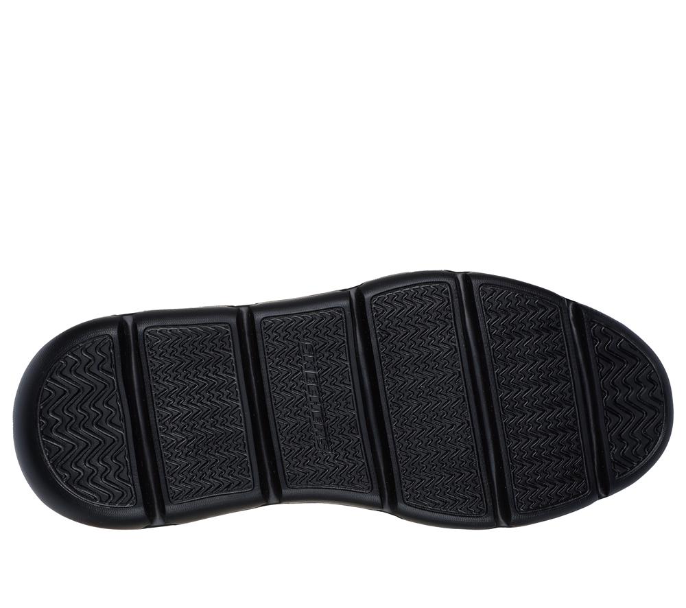 Men Skechers Slip-ins: Garza - Gervin Slip On Shoes Black  USA |  2937-KWLUT