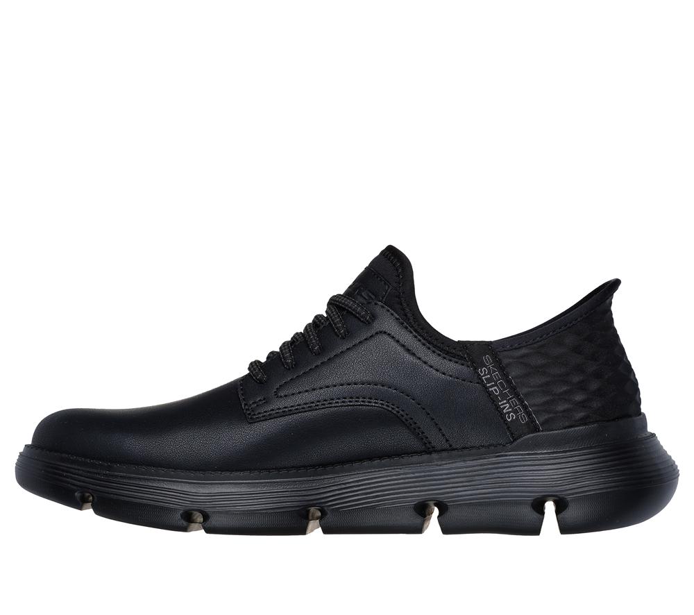 Men Skechers Slip-ins: Garza - Gervin Slip On Shoes Black  USA |  2937-KWLUT