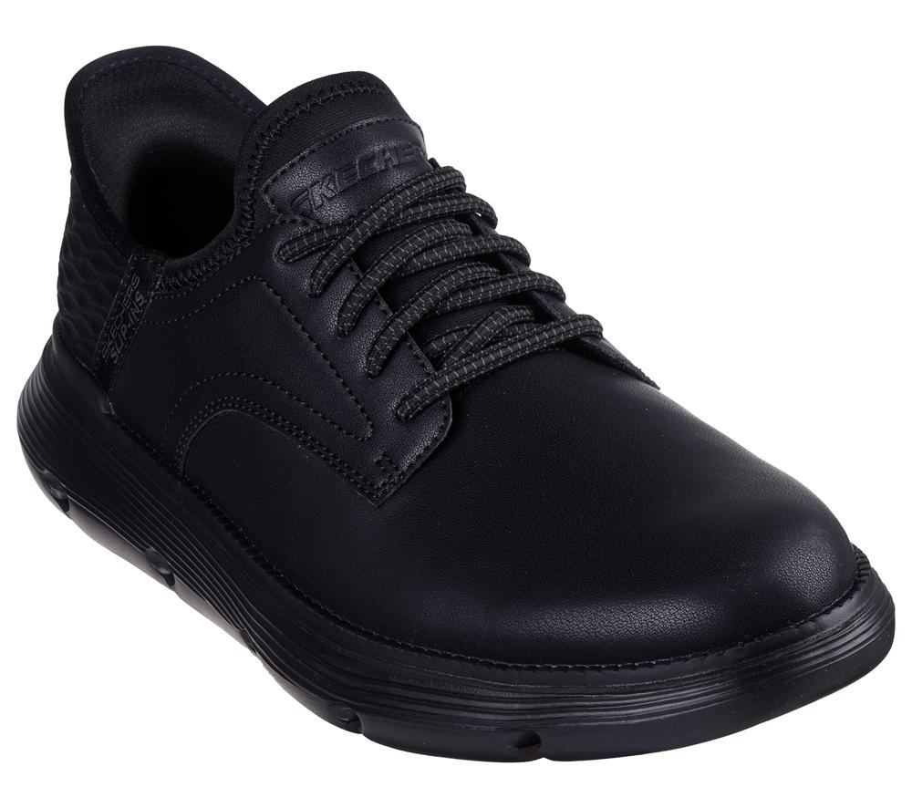 Men Skechers Slip-ins: Garza - Gervin Slip On Shoes Black  USA |  2937-KWLUT