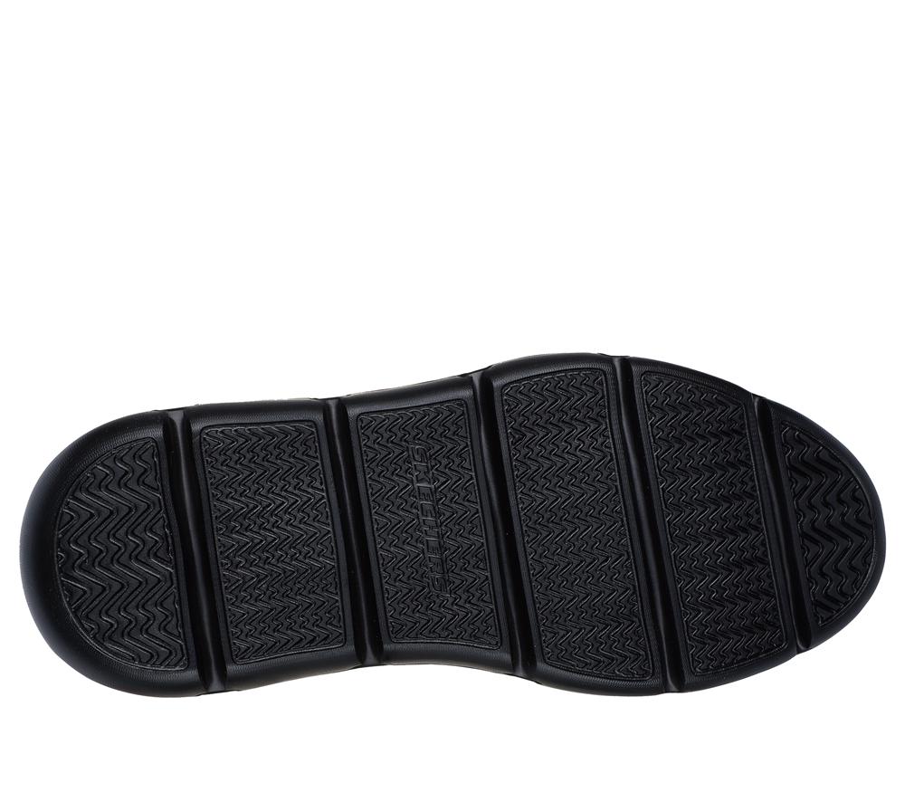 Men Skechers Slip-ins: Garza - Sully Smart Shoes Black  USA |  5708-ISYGX