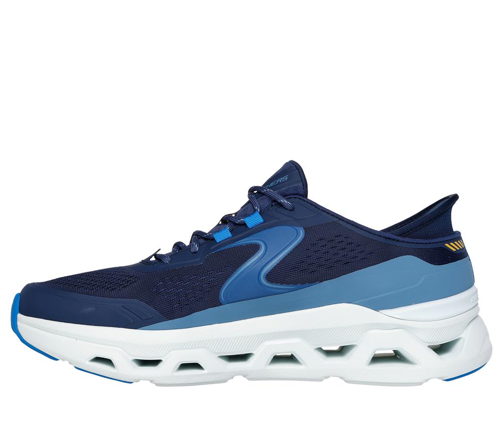 Men Skechers Slip-ins: Glide-Step Altus Hands Free Slip Ins Navy / Blue  USA |  3987-PFCEK