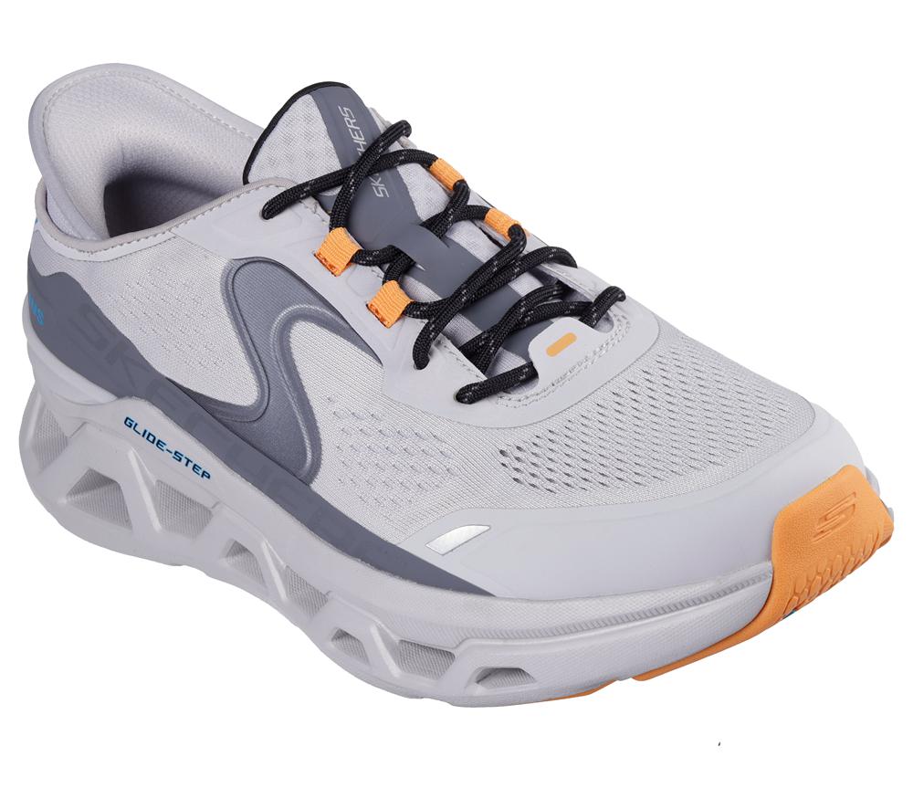 Men Skechers Slip-ins: Glide-Step Altus Hands Free Slip Ins Grey / Charcoal  USA |  2516-VHKPC