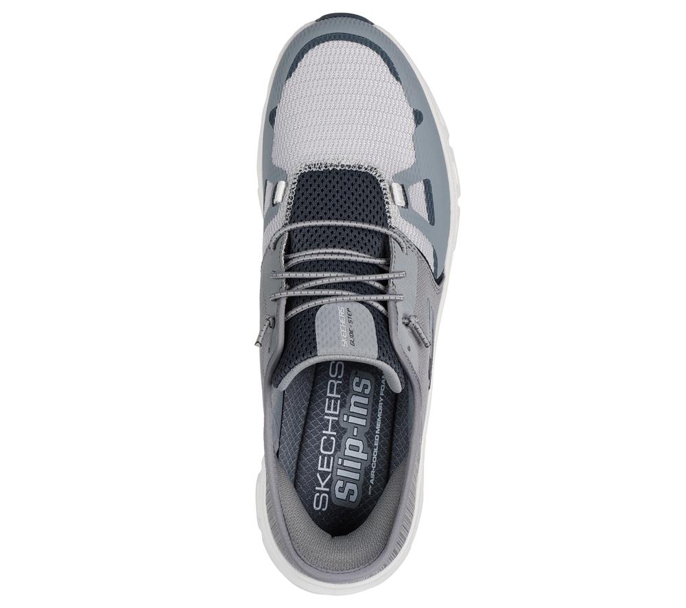 Men Skechers Slip-ins: Glide-Step Pro Slip On Shoes Grey / Charcoal  USA |  3629-UNAJQ