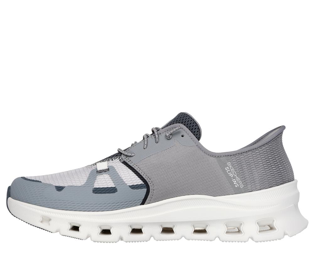 Men Skechers Slip-ins: Glide-Step Pro Slip On Shoes Grey / Charcoal  USA |  3629-UNAJQ