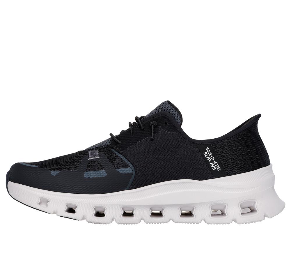 Men Skechers Slip-ins: Glide-Step Pro Slip On Shoes Black  USA |  6274-XNJPE