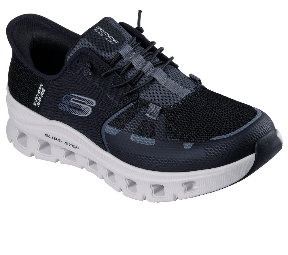 Men Skechers Slip-ins: Glide-Step Pro Slip On Shoes Black  USA |  6274-XNJPE