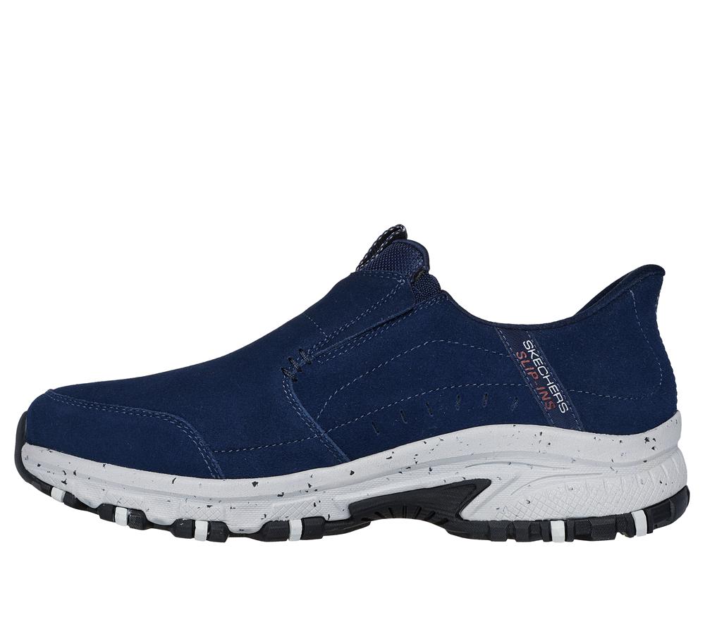 Men Skechers Slip-ins: Hillcrest - Cedar Root Hands Free Slip Ins Navy  USA |  6473-LPYCQ
